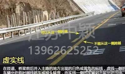 道路交通標(biāo)線圖文講解，僅花1分鐘讓你快速看懂，再也不會(huì)被違章扣分