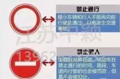 以下道路交通標志老司機都不一定知道？90%人都會混淆！
