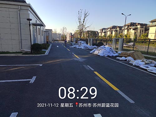 蘇州道路標(biāo)線冷漆多少錢(qián)一平？道路劃線價(jià)格多少一米？