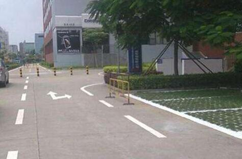 蘇州廠區(qū)道路劃線可以安排自己畫(huà)么？