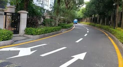 蘇州道路劃線，道路標(biāo)線在彎道處怎么畫？