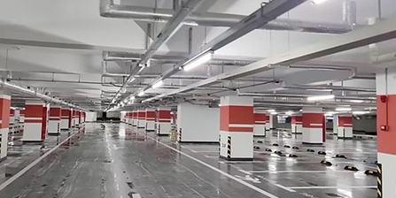 地下車庫車位劃線施工方案？ 江蘇中穎專業(yè)車位劃線 